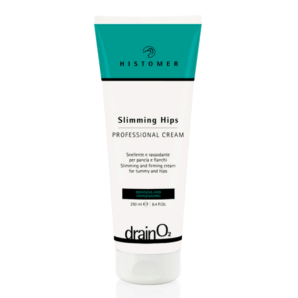 Крем для уменьшения жировых отложений (живот, бедра, ягодицы) ПРОФЕССИОНАЛЬНЫЙ Drain O2 Slimming Hips Cream HISTOMER 250 мл
