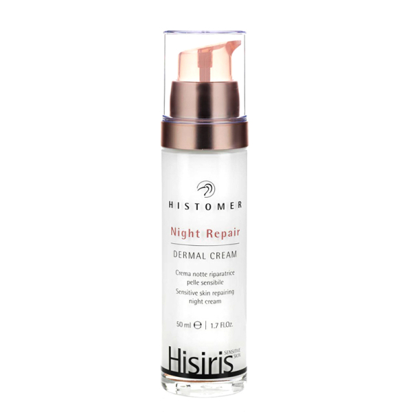 Ночной восстанавливающий крем для чувствительной кожи HISIRIS Night Repair Dermal Cream HISTOMER (Хистомер) 50 мл
