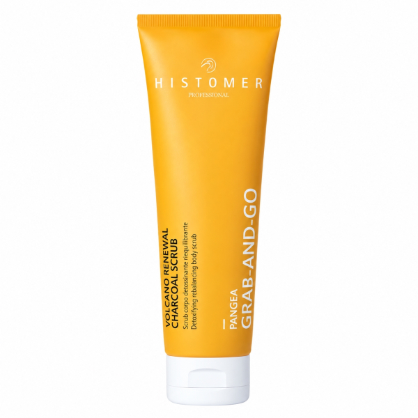 Вулканический скраб для тела PANGEA Volcano Renewal Charcoal Scrub HISTOMER (Хистомер) 150 мл