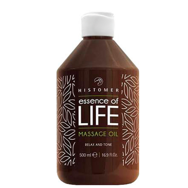 Массажное масло для тела ароматическое ПРОФЕССИОНАЛЬНОЕ Essence Of Life Relax Massage Oil HISTOMER (Хистомер) 500 мл