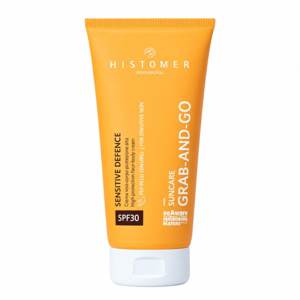 Солнцезащитный крем SPF 30 для чувствительной кожи со стволовыми клетками растений SUNCARE Sensitive Defence HISTOMER 200 мл
