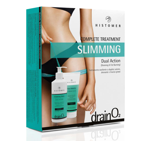 Набор Комплексный уход Drain O2 (скраб Drain O2, крем Drain O2) HISTOMER (Хистомер) 200 / 400 мл