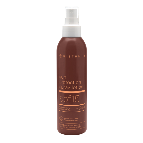 Солнцезащитный спрей SPF 15 с антивозрастным действием Sun Protection Spray Lotion HISTOMER (Хистомер) 200 мл