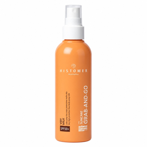 Антиоксидантное солнцезащитное молочко SPF 50 для лица и тела со стволовыми клетками SUNCARE Viby Milk HISTOMER 190 мл
