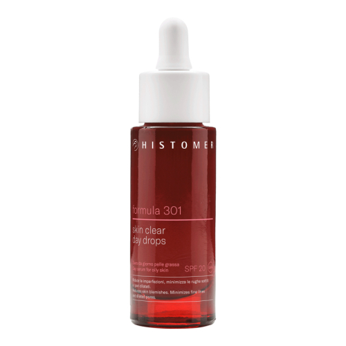 Дневные капли (сыворотка) для жирной кожи SPF 20 Formula 301 Skin clear Day drops HISTOMER (Хистомер) 27 мл