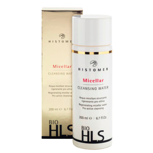 Мицеллярная вода 45+ (с гиалуроновой кислотой) Micellar Cleansing Water BIO HLS HISTOMER (Хистомер) 200 мл
